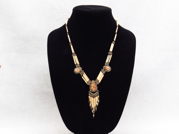 Artisan Handcrafted Peruvian Necklace Twisted Wir… - image 1