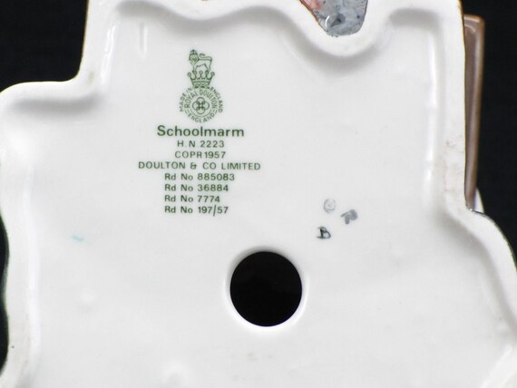  (ロイヤルドルトン) ロイヤルドルトン イングランド スクールマーム フィギュア モデル #HN