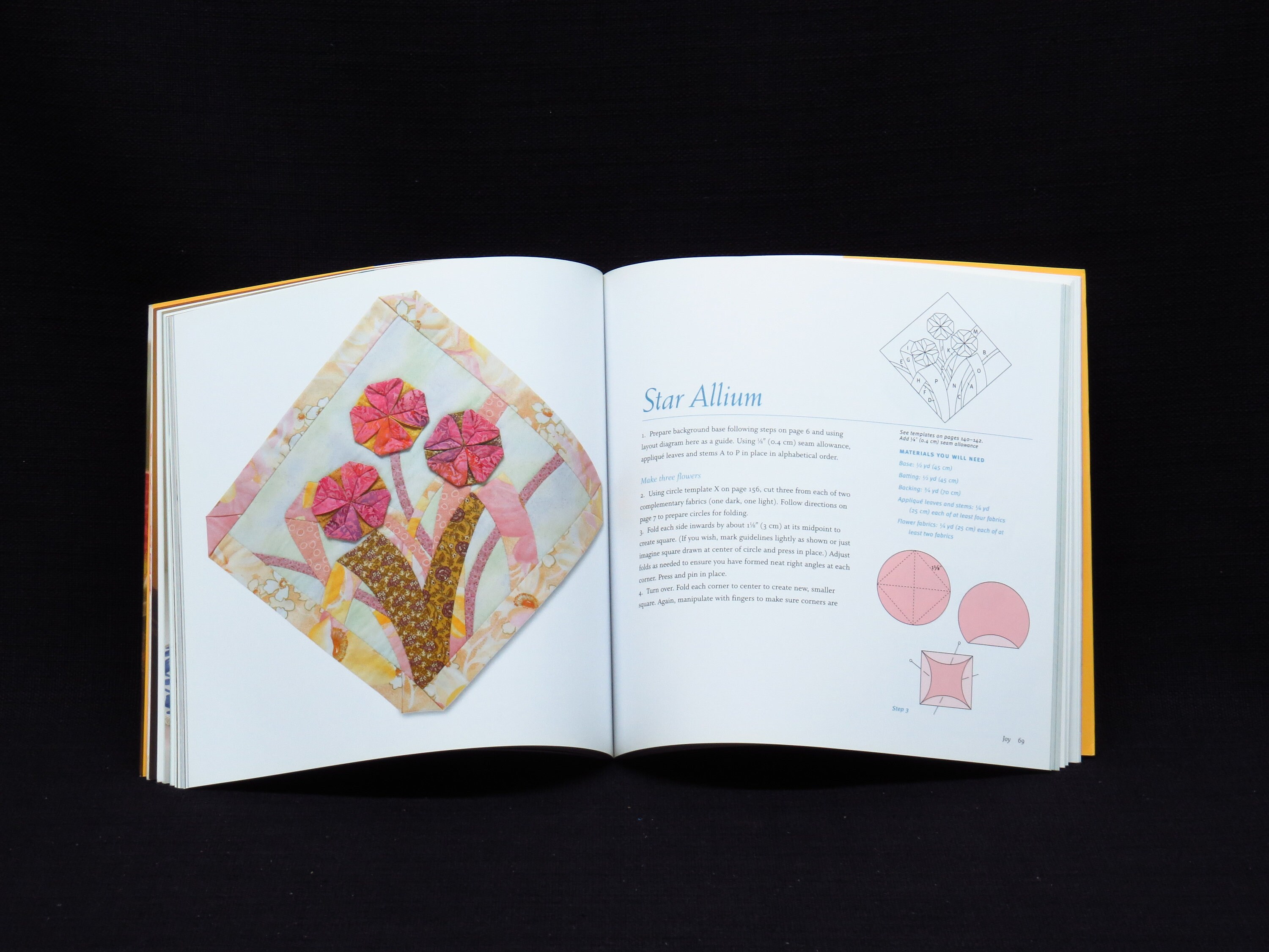 Flower Origami Fabric Flowers From Simple Shapes by Kumiko Etsy