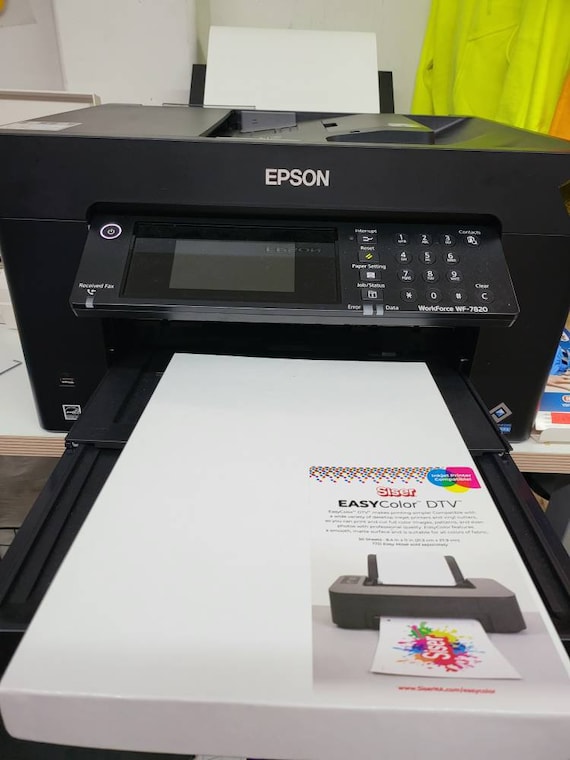 Easycolor DTV Siser Printable HTV for Inkjet Printers Printable Heat  Transfer Vinyl to Print on Household Inkjet Printers 