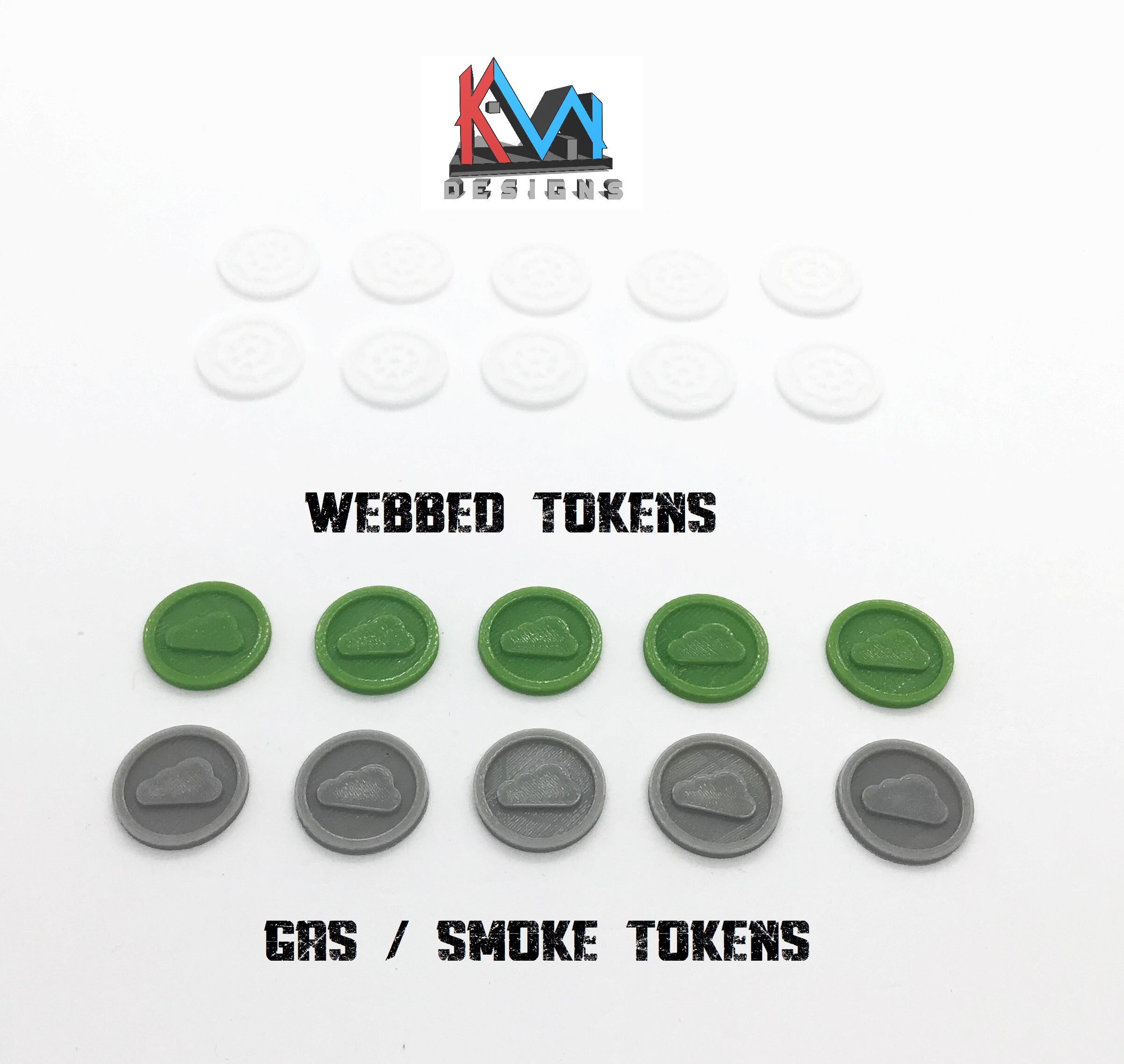 3D Printed Necromunda Expansion Token Set 110 Tokens | Etsy