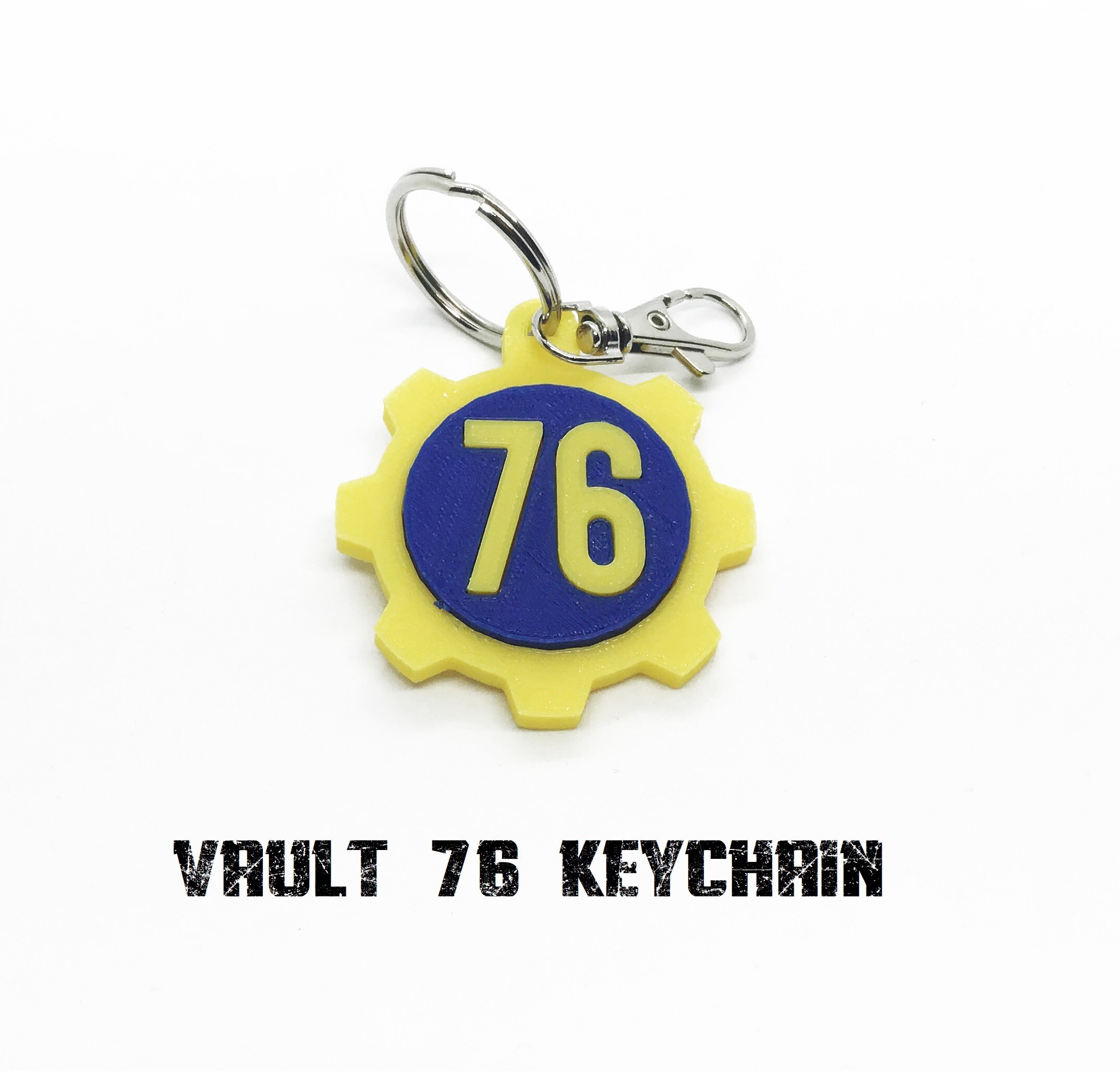 Fall Guys Keychains 3D Printed - Fallout Vault Keychains - Etsy