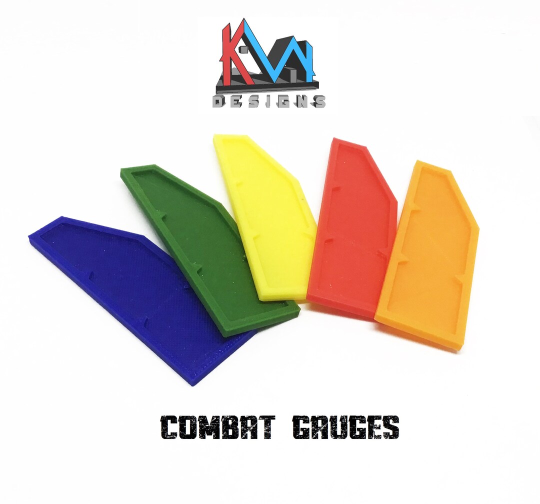 3D Printed - Combat Gauge Ruler - Etsy