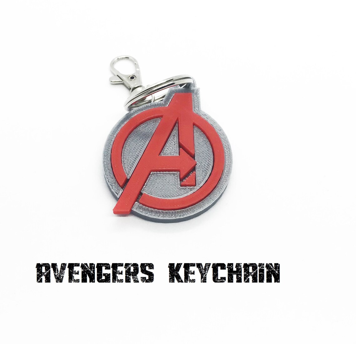 3D Printed Avengers Keychain Etsy