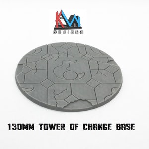 3D Printed - 130mm Tower of Change Base