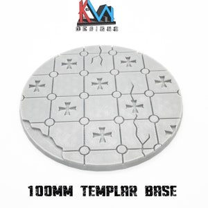 3D Printed - 100mm Templar Base