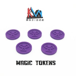 3D Printed - Grimdark Future - Magic Tokens