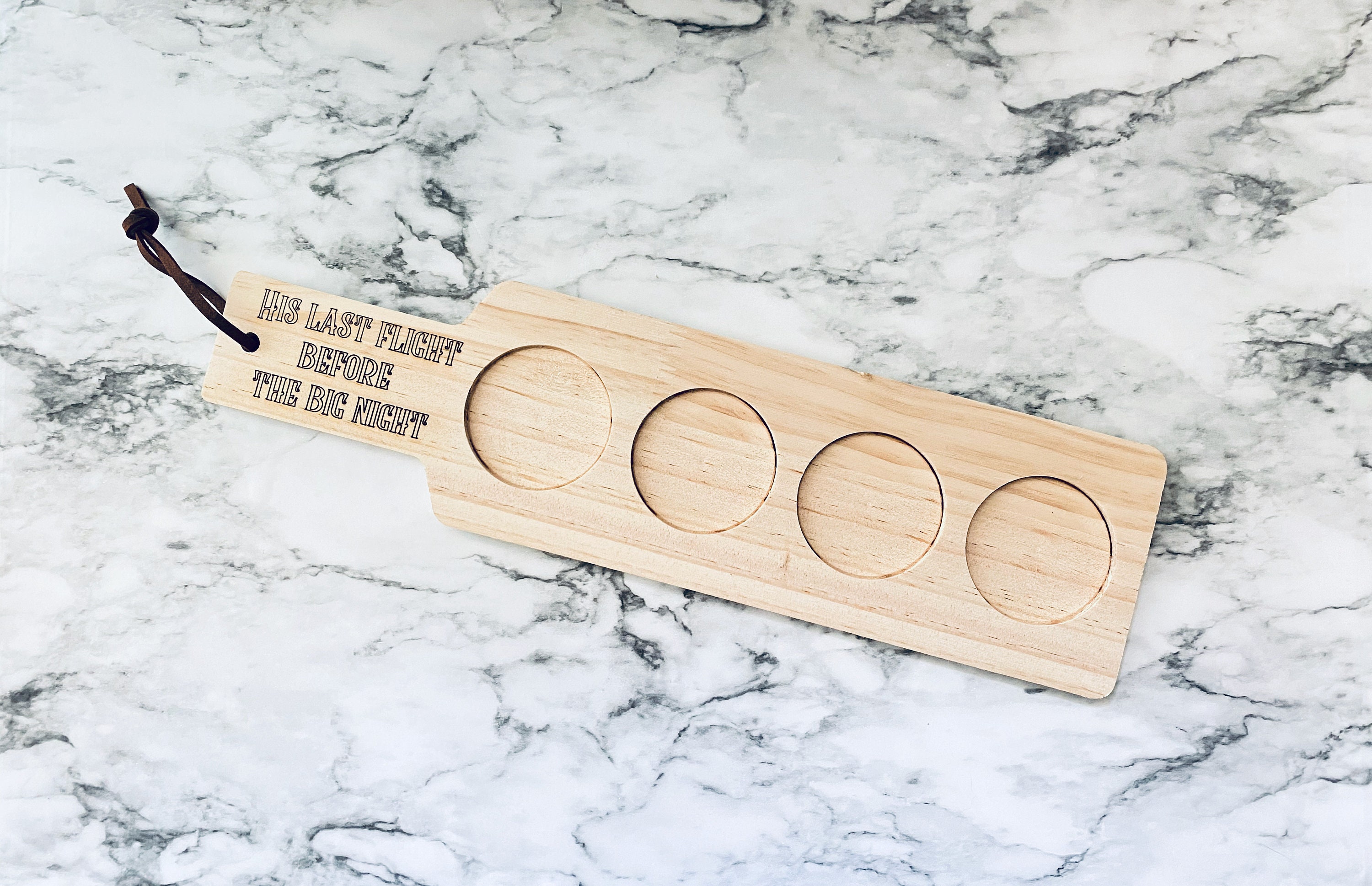 Custom Beer Flight Board With Personalized Beer Glass Etsy