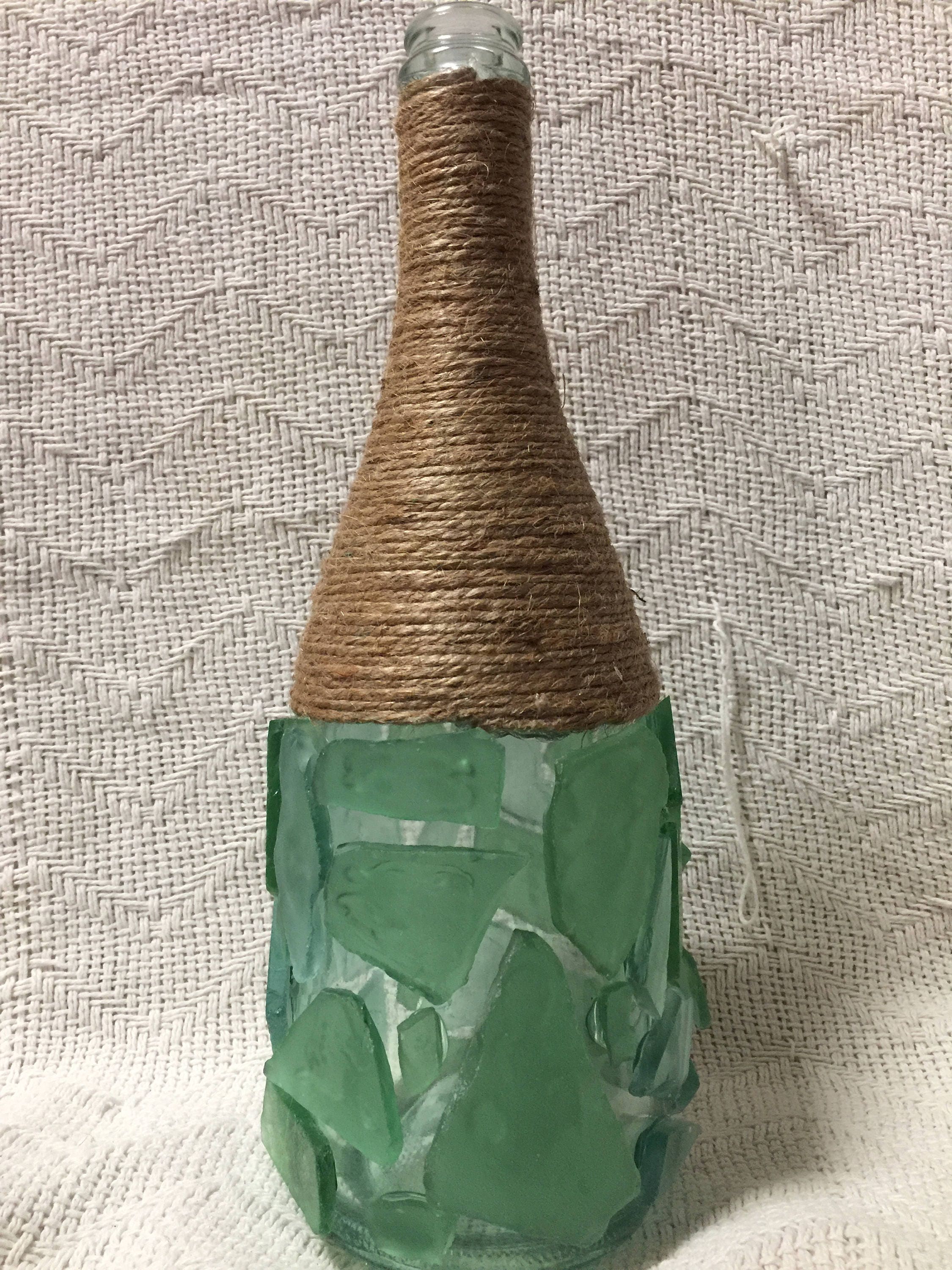 Decorative Wine Bottle Etsy