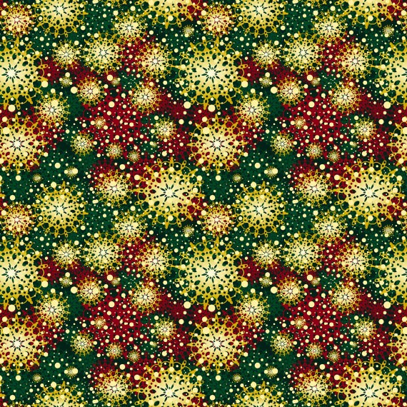 Set of Christmas Vector Seamless Patterns With Snowflakes. EPS10 and ...