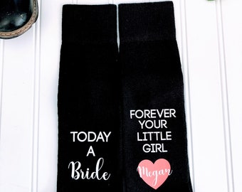 Father of the Bride socks, father of the bride gift, father of the bride, father of the bride shirt, Wedding socks, wedding.