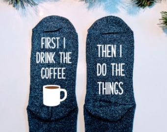 gifts for her, women's gifts, coffee gift, coffee lover gifts, mom gifts, her, women's clothing, socks, gifts for her, COFFEE