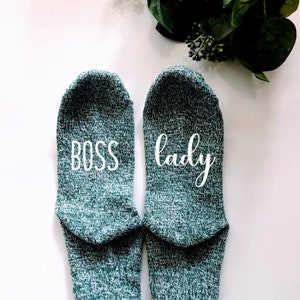 boss gift, gift for boss, best boss, christmas for boss, boss lady gift,women's clothing, office party, gift for bosses, sock,   BOSS LADY