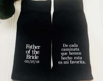 Spanish Father of the Bride gift, personalized spanish father of the bride, father of the bride gift, father of the bride shirt, Wedding.