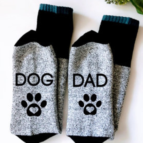 DOG lover gift, dog dad, dog dad gifts, pet owner gifts, men's gifts, funny socks, gift's for men, funny sock, gift for him, DOG DAD