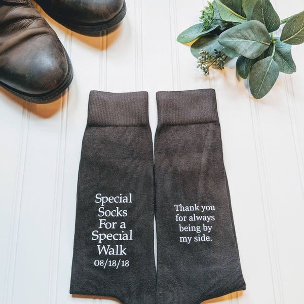 Step dad of the Bride gift, father of the bride gift, father of the bride shirt, Wedding socks, special socks, step dad gift from bride.