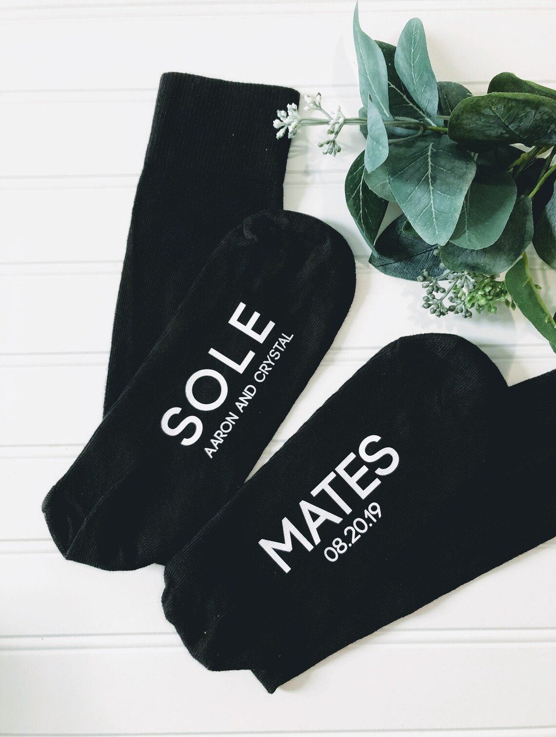 Anniversary Husband Cotton Anniversary Gift Sole Mate Socks Etsy