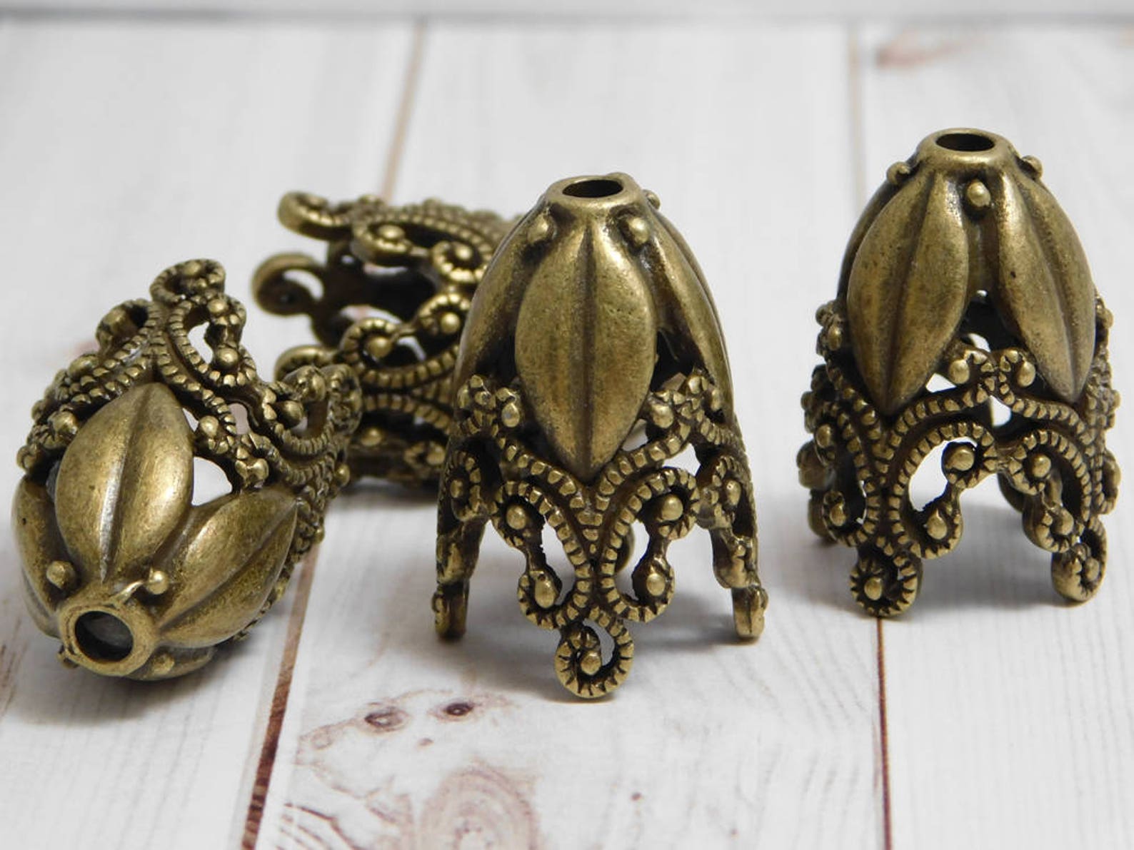 Tassel Caps Large Tassel Cap Bronze Tassel Caps DIY Etsy UK