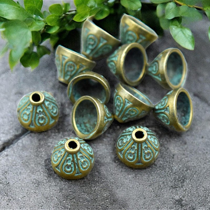 Ceramic Bead Cap - Etsy