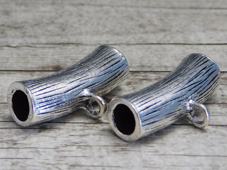 Necklace Bail Pendant Bail Tube Bails Metal Bails Etsy