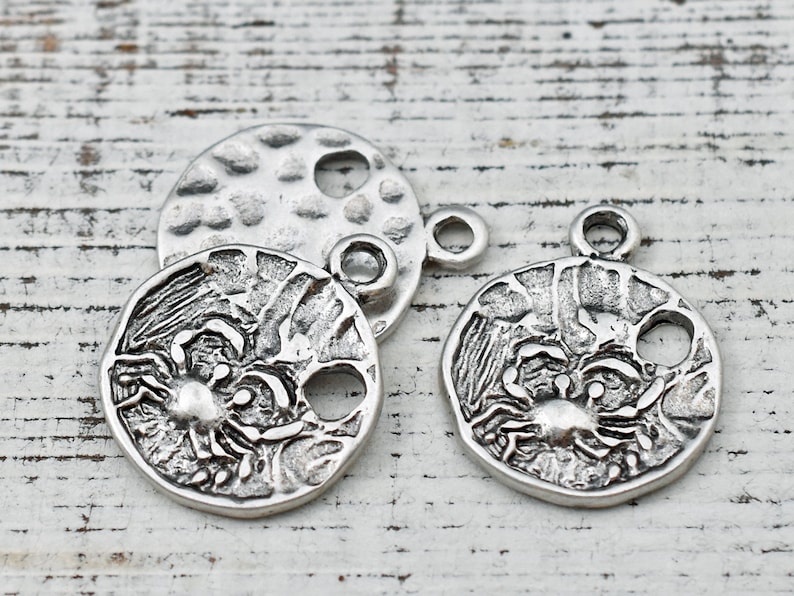 Silver Charms Metal Charms Artisan Charms Beach Charms Etsy
