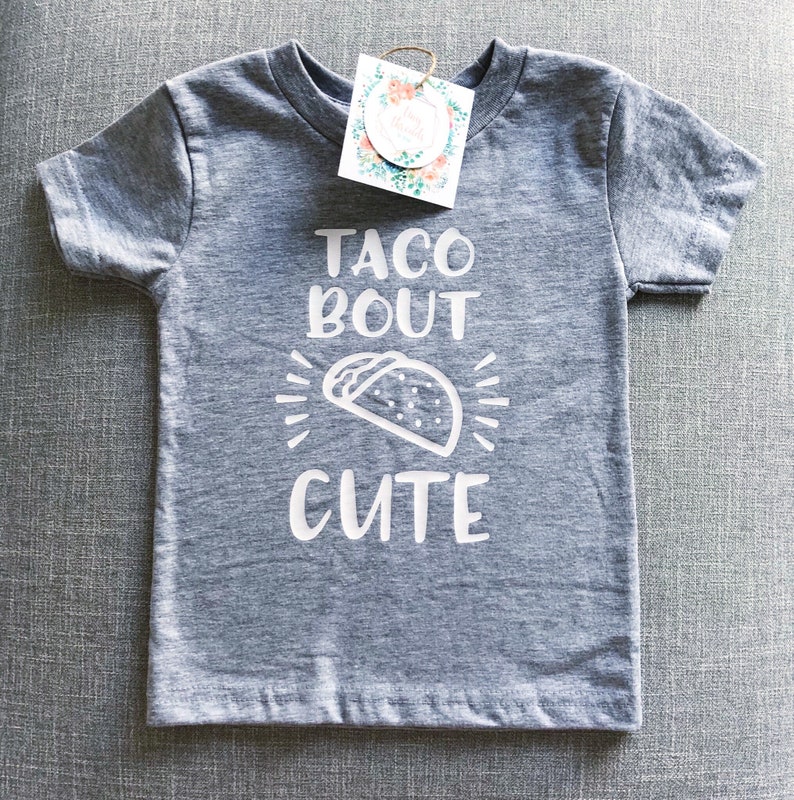 Taco Bout Cute Onesie® Taco Onesie® Baby Onesie® Baby Etsy
