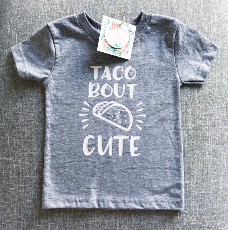 Taco Bout Cute Onesie® Taco Onesie® Baby Onesie® Baby Boy Onesie® Baby Girl Onesie® Baby Tee Baby Onesie® Baby Shower Gift image 3