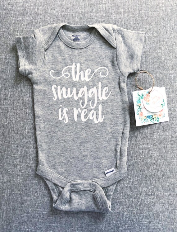 The Snuggle is Real Onesie® Baby Onesie® Baby Boy Onesie® Etsy