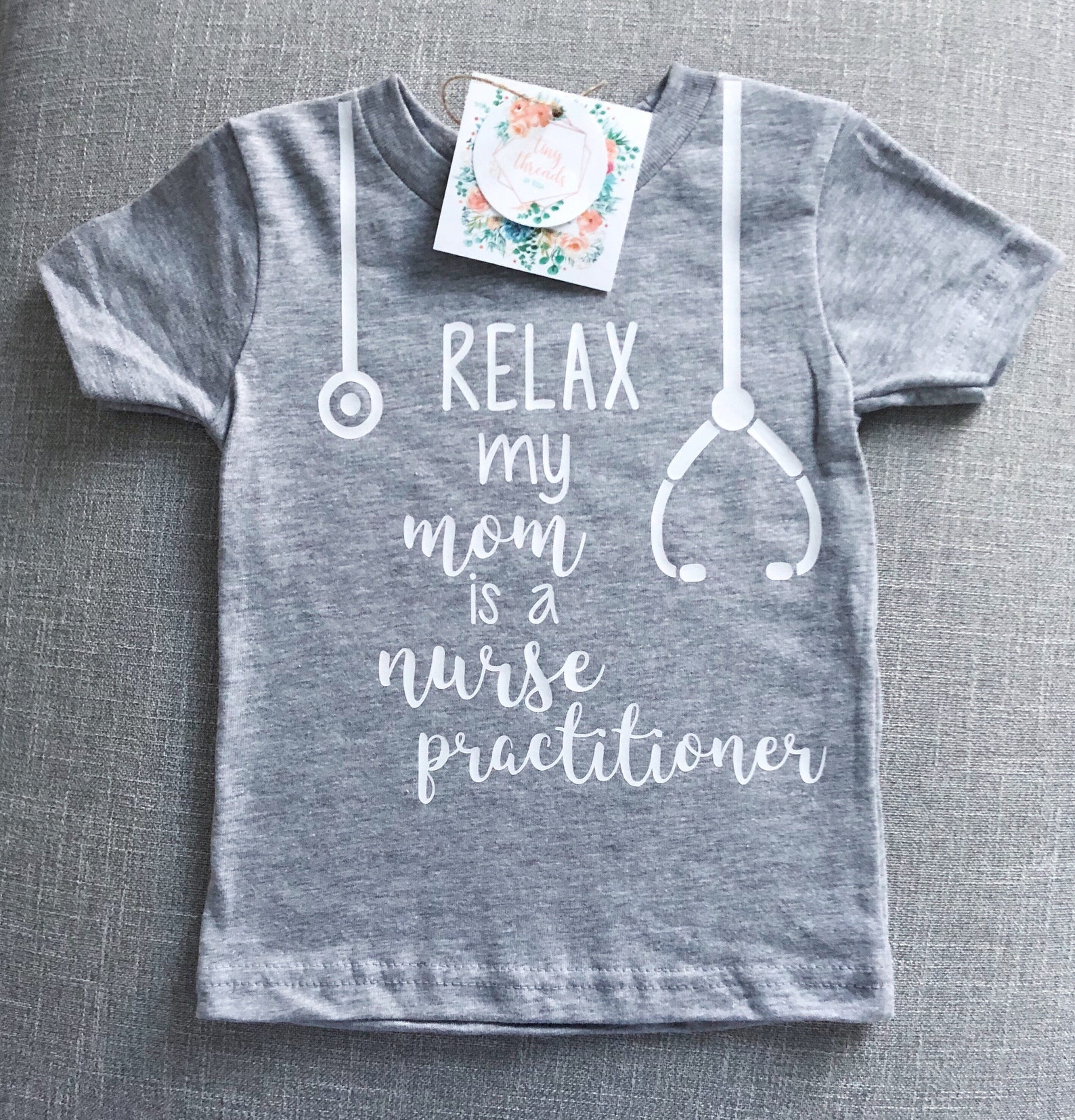 Relax my Mom is a Nurse Practitioner Onesie® Baby Onesie® | Etsy