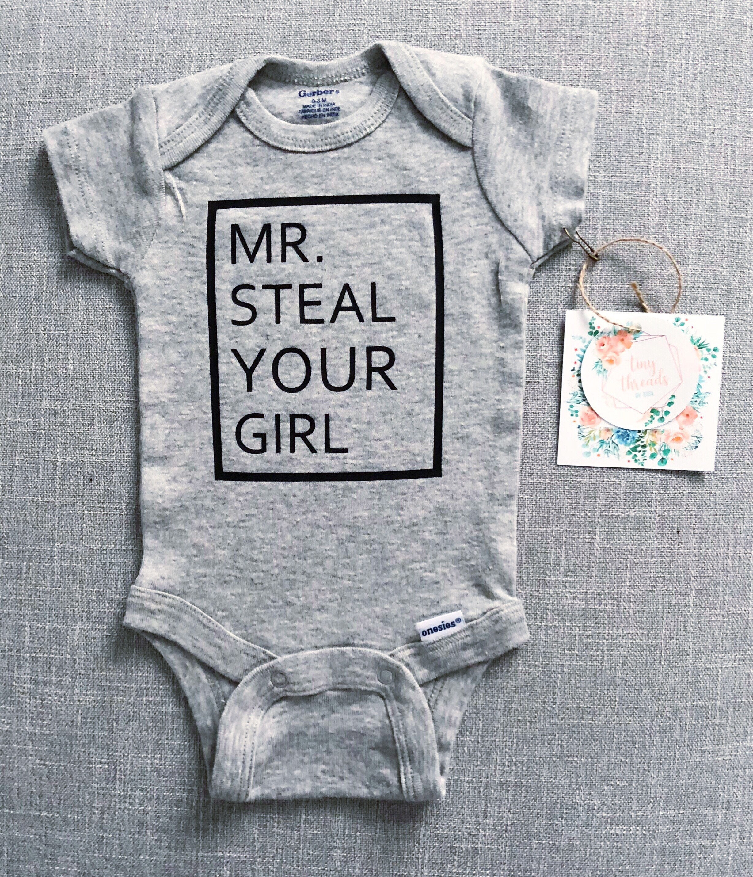 Mr steal your girl onesie Clearance