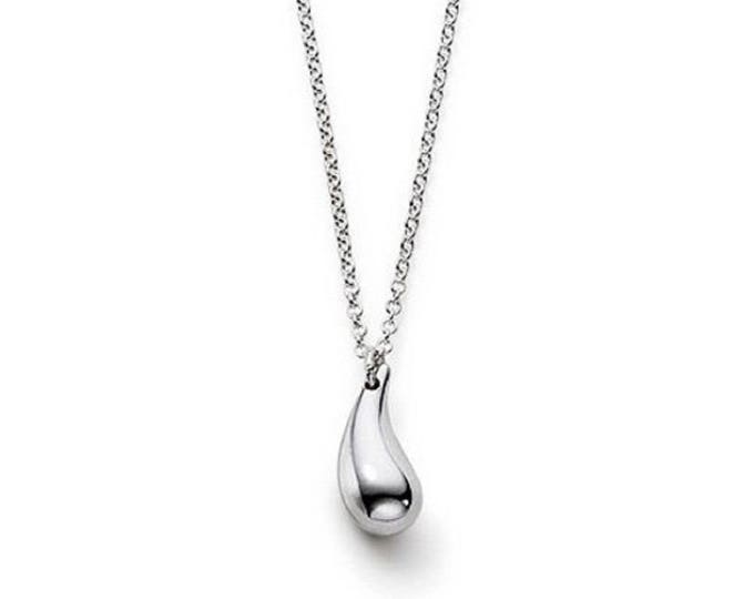 Silver Color Fashion Jewelry Drop Necklace Silver Serling Plated Chain for Girl Women Nice Gift