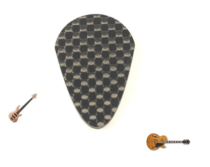 Carbon Fiber Guitar Pick MISSILE Mediator for Bass Lead Folk Guitar Banjo Mandoline Bouzuki Ukulele Cords Instruments