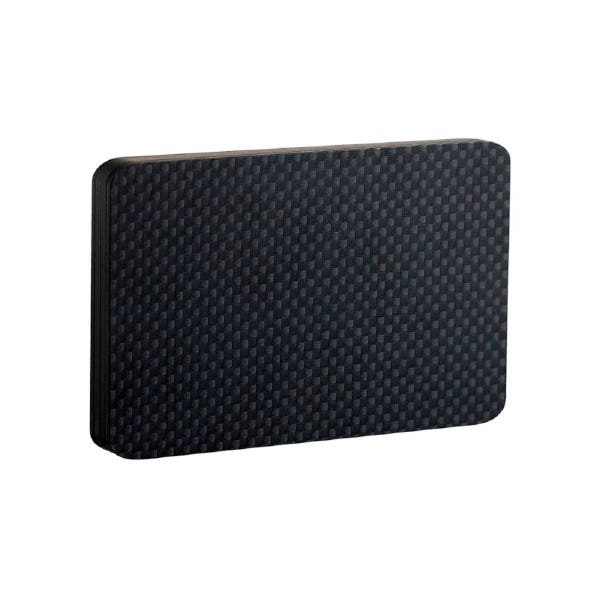 Money Wallet Pure Carbon Fiber Magnetic Card Holder for Credit Cards ID Cards Cash Pieces Keys Memory cards