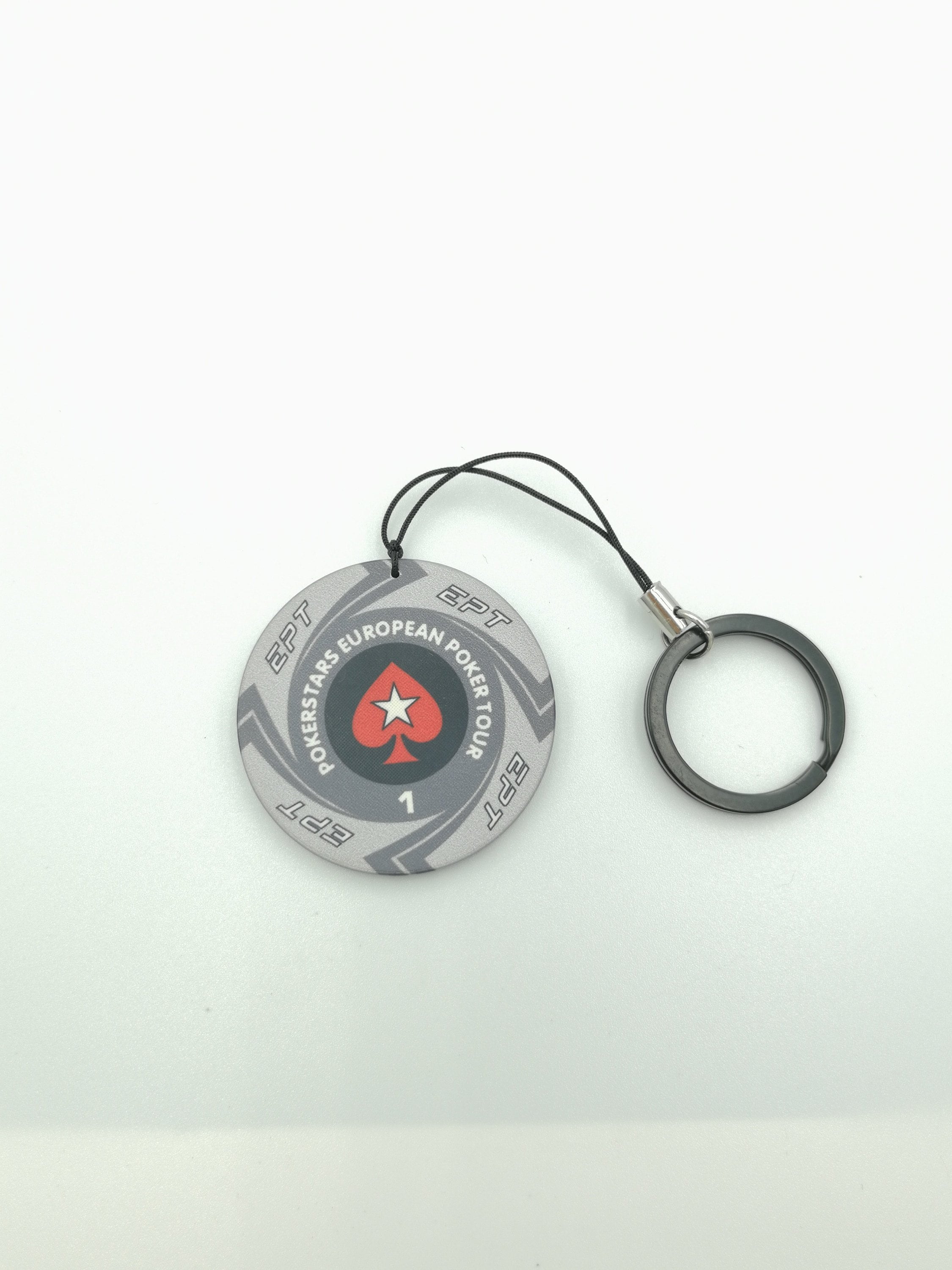 Key Holder Fetish EPT Poker Tour Jeton 1 Value Grey Pokerstar