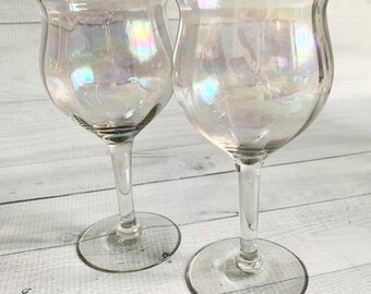 Gray Smoked Glass Stemware Set of Tulip wine glasses Swedish Modern Wine Glasses Free Priority Shipping in USA Gray Smoked Glass Stemware Set of Tulip wine glasses Swedish Modern Wine Glasses Free Priority Shipping in USA