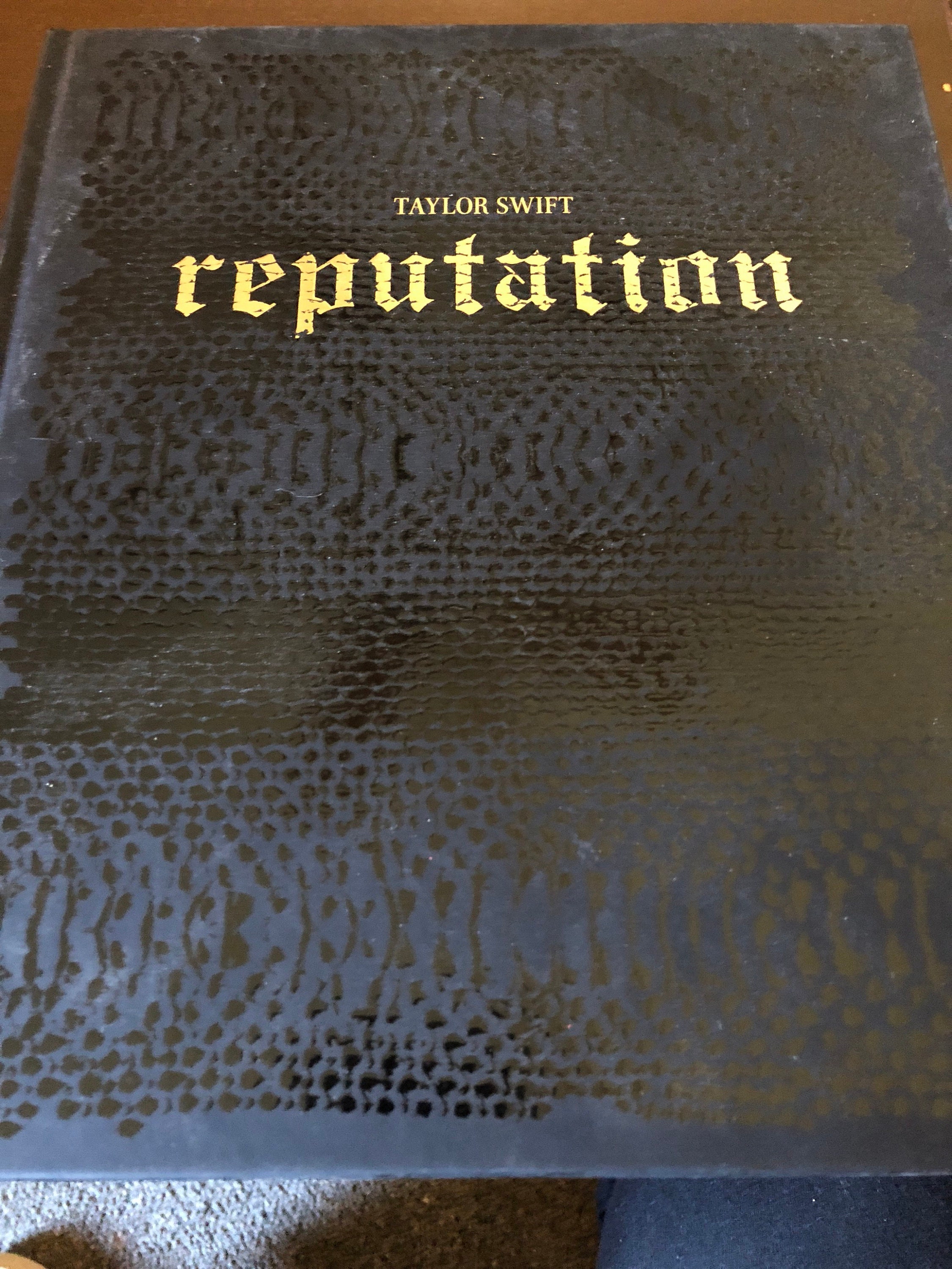 Taylor Swift Official Reputation Hardback Book - Etsy
