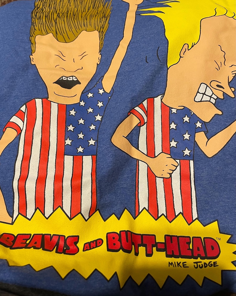 Beavis and Butt-head Graphic Tee - Etsy