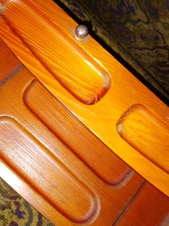 Vintage Wooden Dresser Valet