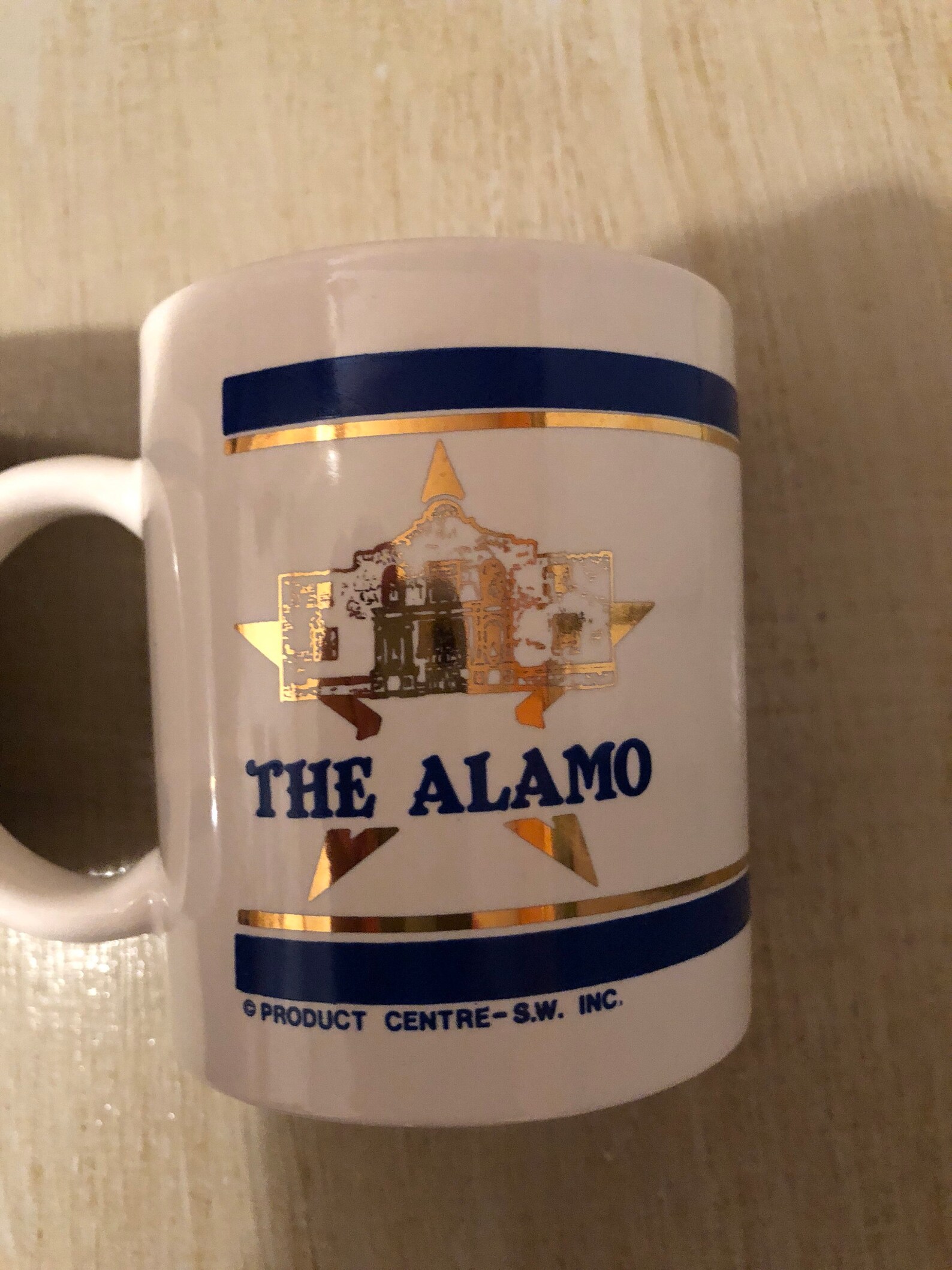 2 Texas Coffee Cups and Alamo Etsy