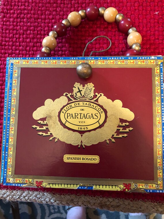 Partagas Cigar Box Purse