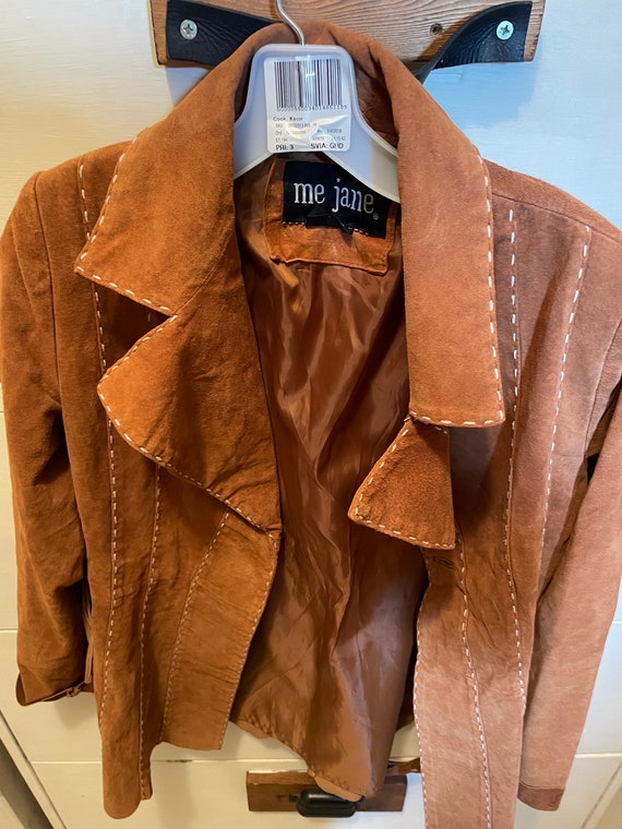 Ladies Leather Jacket Me Jane Small Etsy