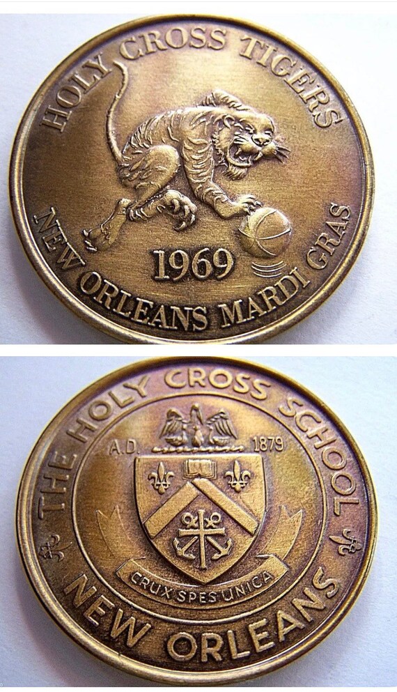 1969 Holy Cross Tigers New Orleans Gem