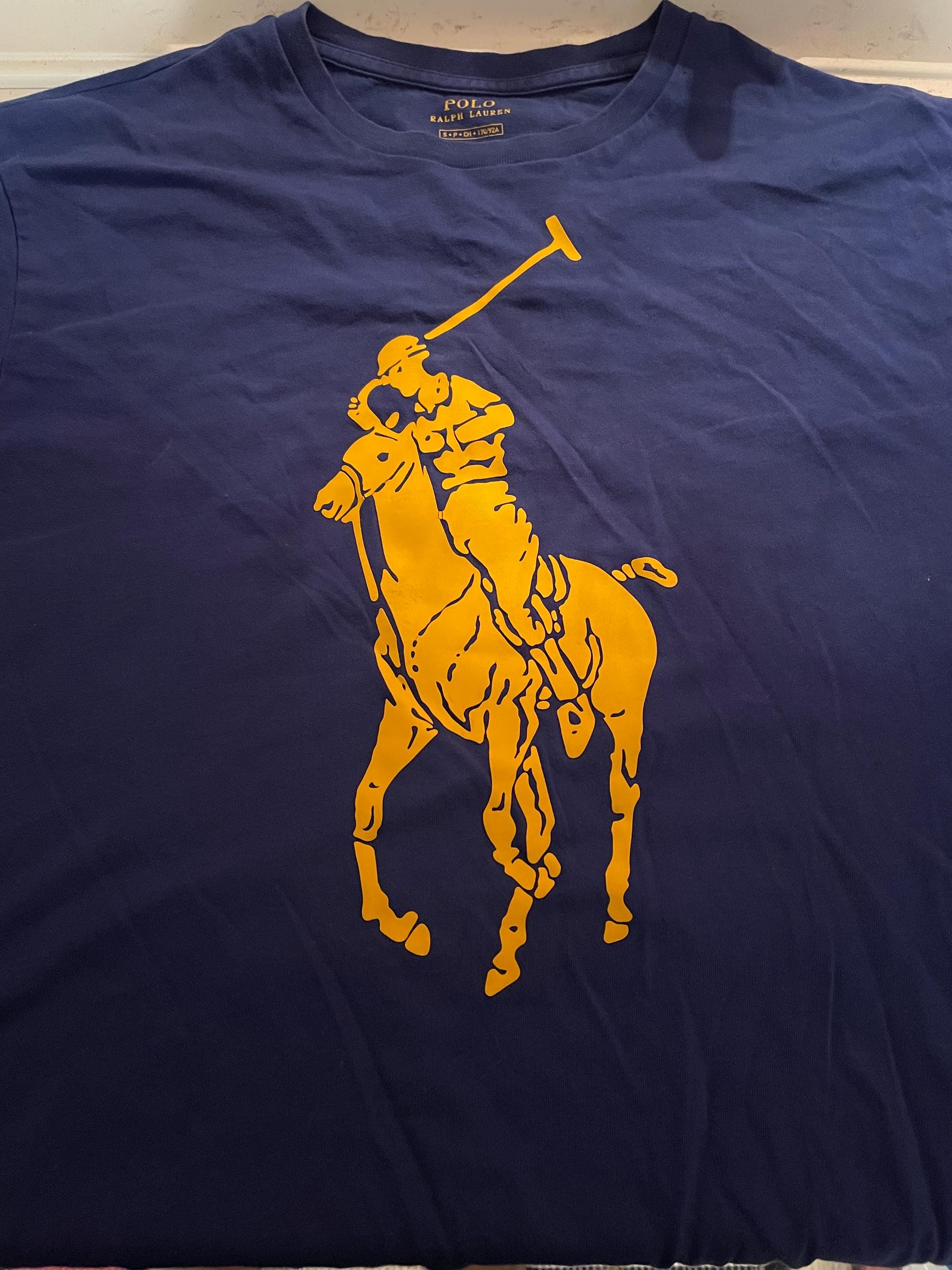 Polo Big Horse Ralph Lauren T Shirt Size Small - Etsy