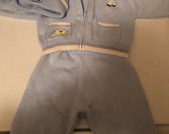 3 pc Nanette layette sweater set. Size 0-3 month