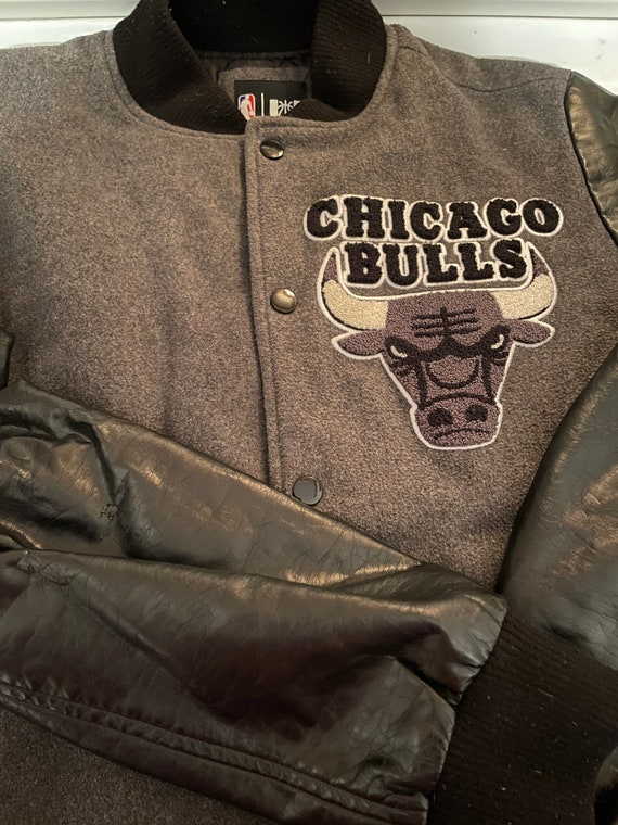 NBA Chicago Bulls Vintage Letterman Jacket - image 1
