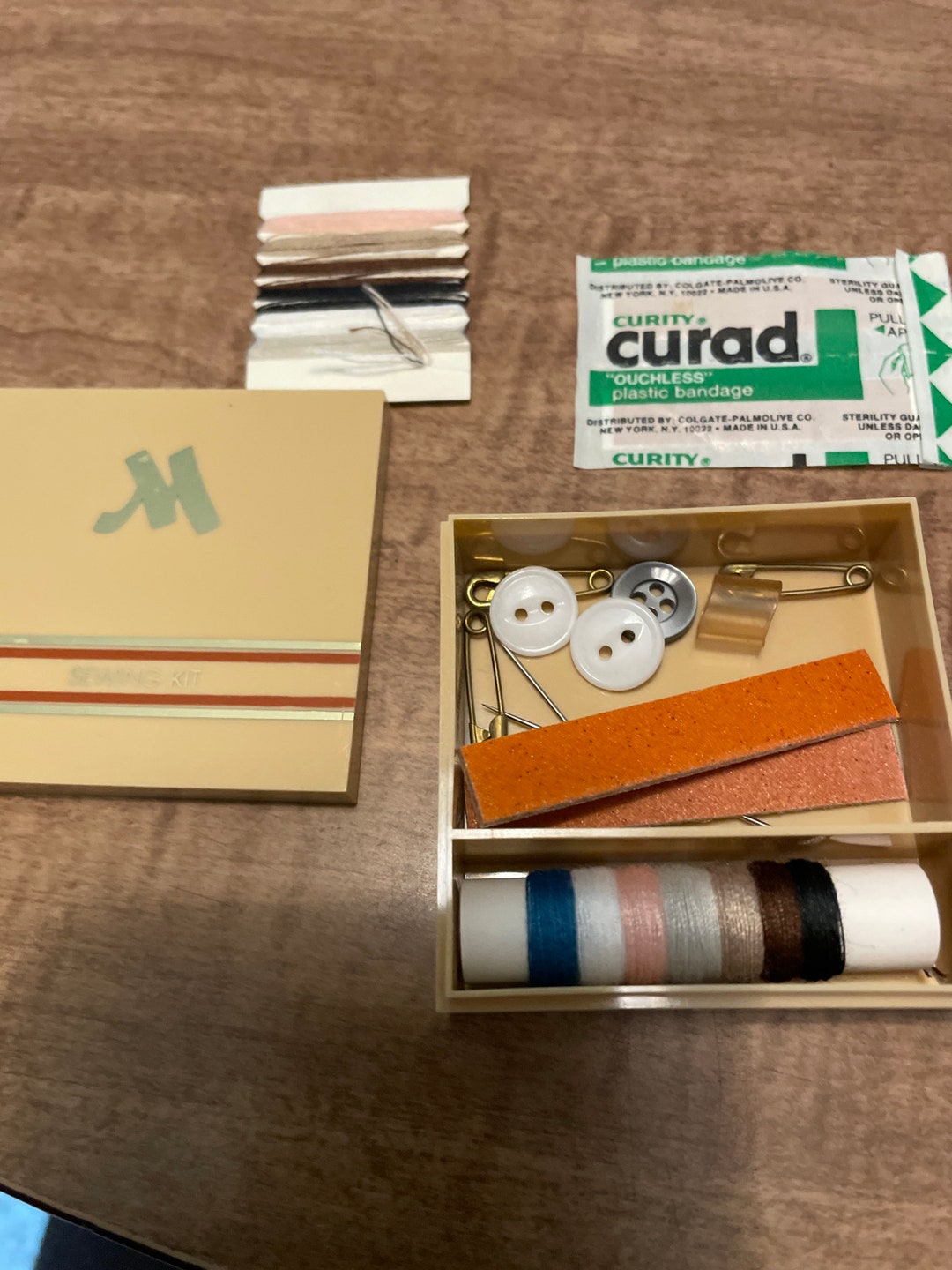 Vintage Marriott Hotel Sewing Kit Etsy