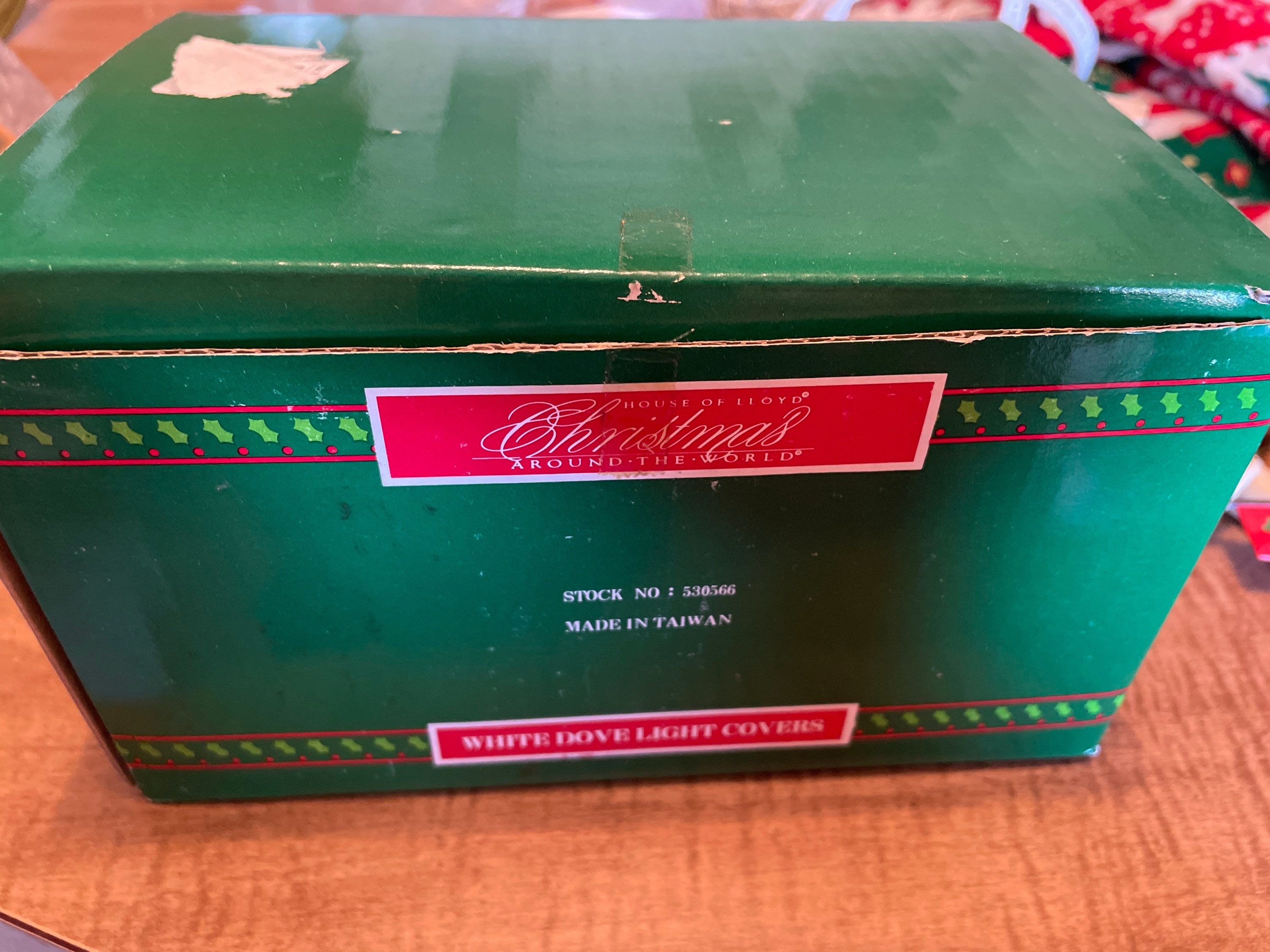 House of Lloyd Christmas Around the World Dove Light Covers Etsy