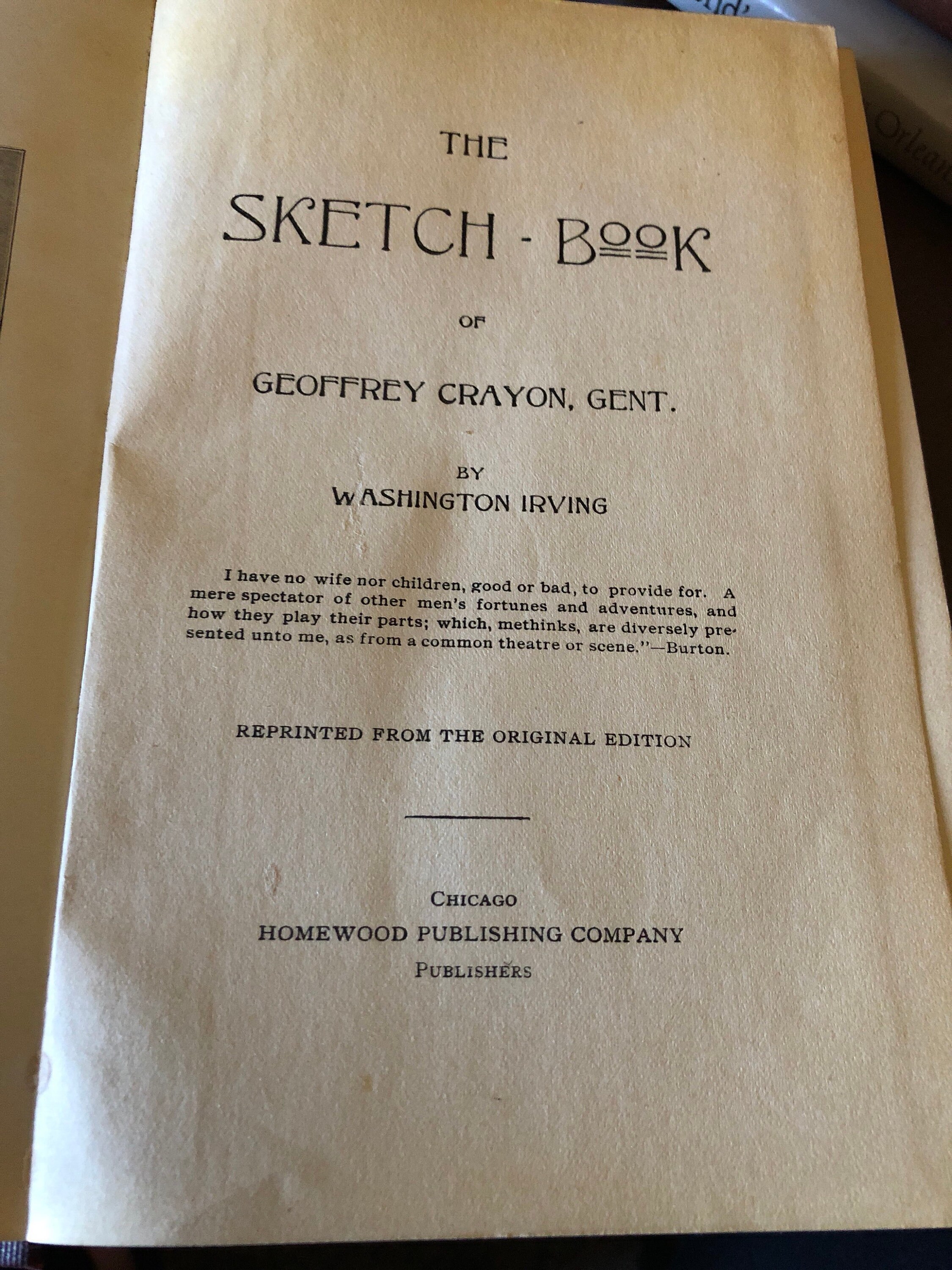 Sketch Book Irving The Library Edition Etsy