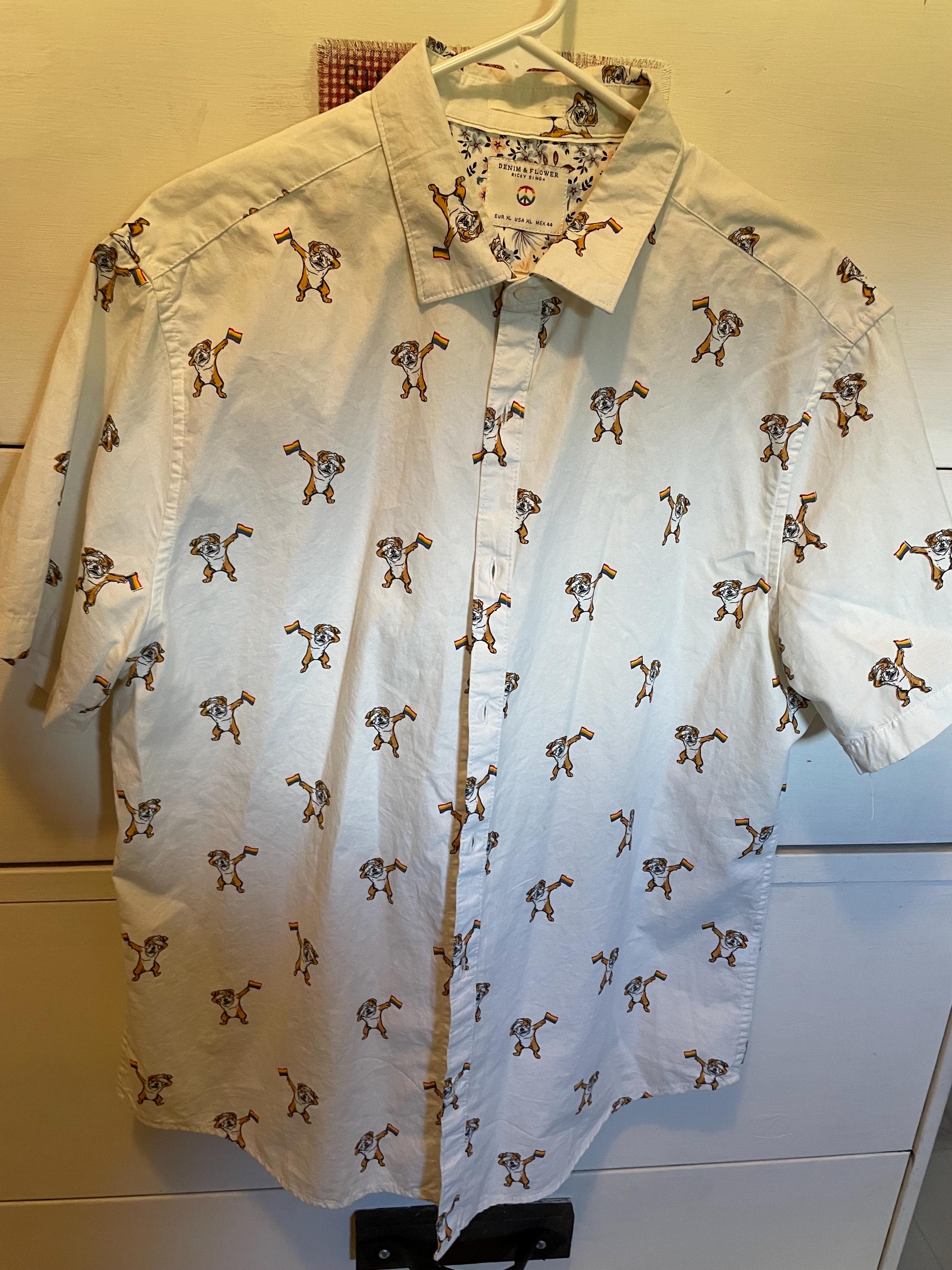 Denim Flower Ricky Singh Shirt