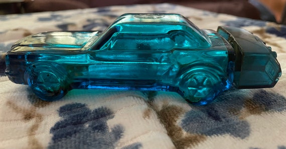 Avon 1964 Mustang Glass Cologne Bottle Mens Aftershave Etsy
